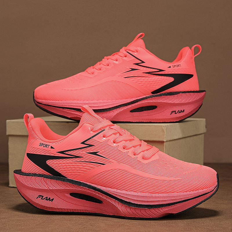 Running Shoe Carbon - Marathon Men Sports Running Shoes Women's