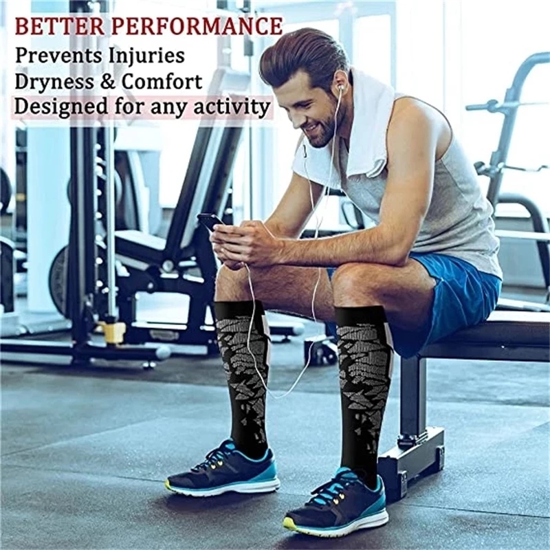 WRELS 1/2/3 Pairs Compression  - đánh giá và giá Anti Blister Sock