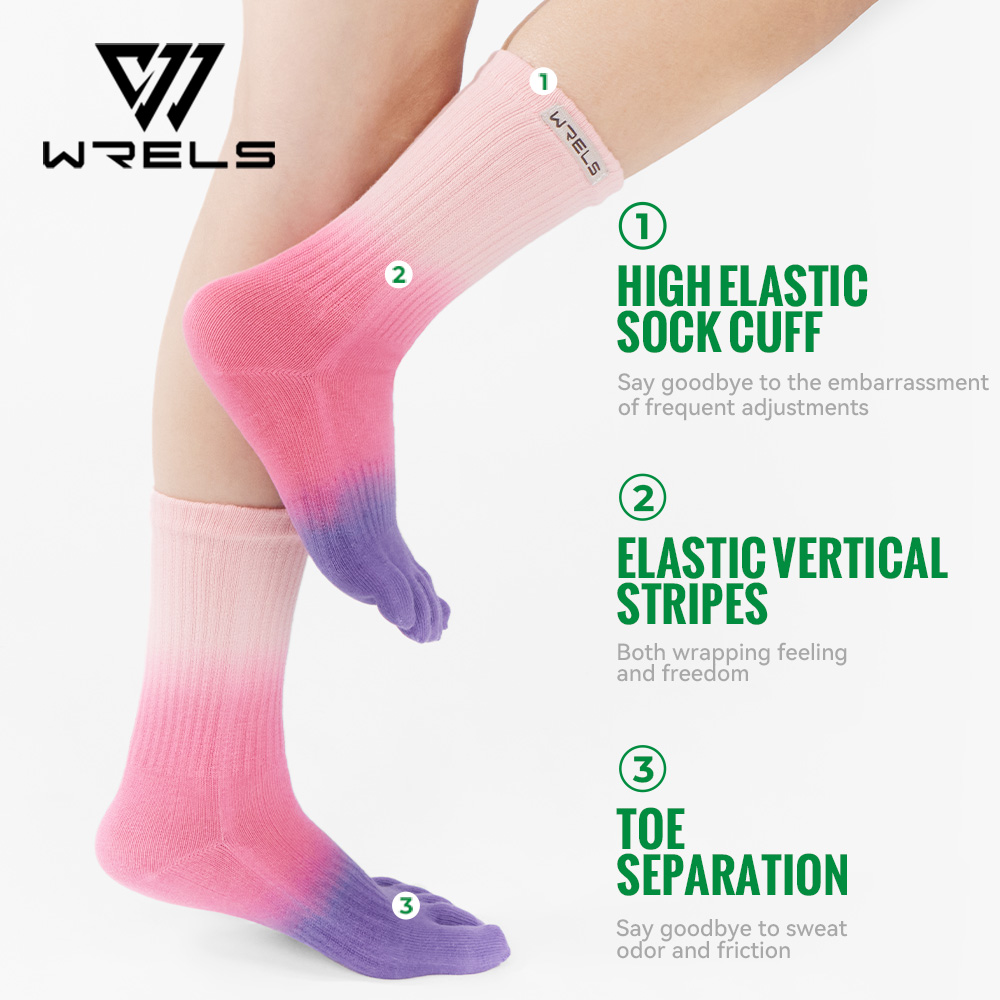 WRELS Toe Socks Cotton Athleti - đánh giá và giá Anti Blister Sock