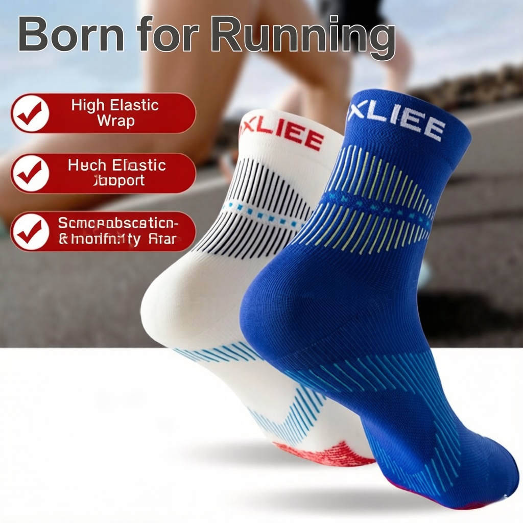 WRELS 1/2/3 Pairs Running Sock - đánh giá và giá Anti Blister Sock