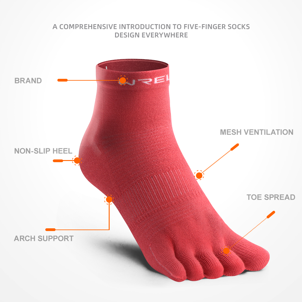 WRELS COOLMAX Five-finger Outd - đánh giá và giá Anti Blister Sock