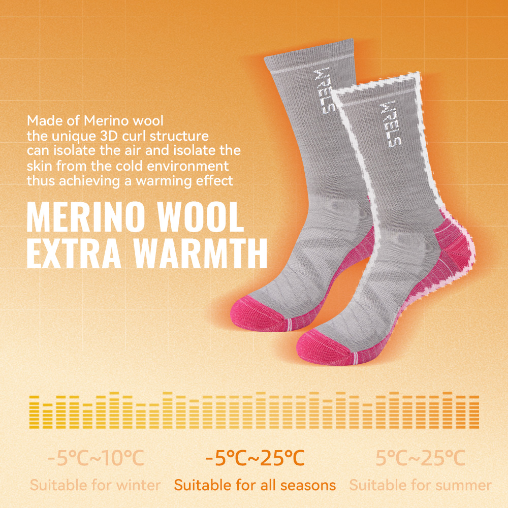 WRELS 1/2/3 Merino Wool Socks  - đánh giá và giá Anti Blister Sock
