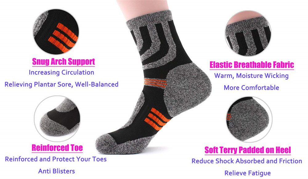 5 Pairs Socks Men Anti Blister - đánh giá và giá Anti Blister Sock